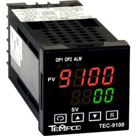 TEMPCO Temperature Control - Prog, 90-250V, SSR, TEC14040 TEC14040